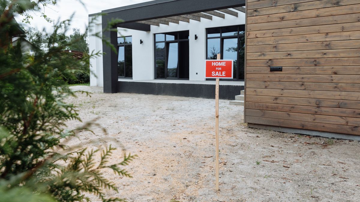 A modern house exterior on a bright day, illustrating an article on how much more UK buyers can borrow after mortgage affordability rules were eased in 2026